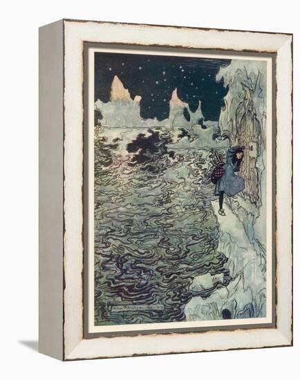 The Seven Ravens 2-Arthur Rackham-Framed Premier Image Canvas