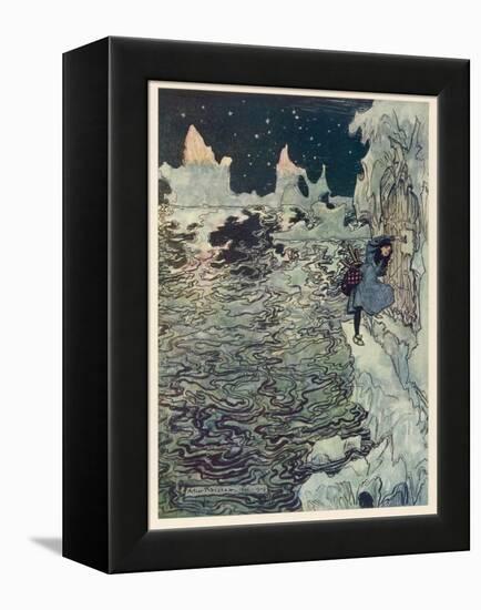 The Seven Ravens 2-Arthur Rackham-Framed Premier Image Canvas