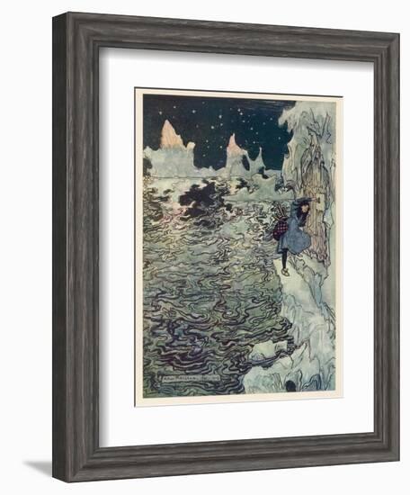 The Seven Ravens 2-Arthur Rackham-Framed Photographic Print