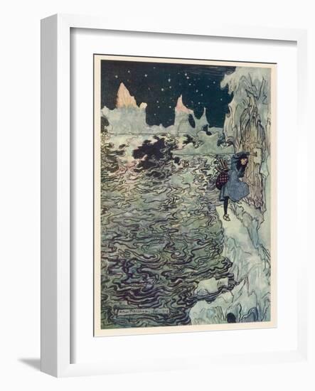 The Seven Ravens 2-Arthur Rackham-Framed Photographic Print