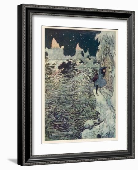 The Seven Ravens 2-Arthur Rackham-Framed Photographic Print