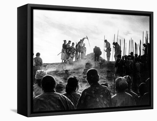 The Seven Samurai, (aka Shichinin No Samurai), 1954-null-Framed Stretched Canvas