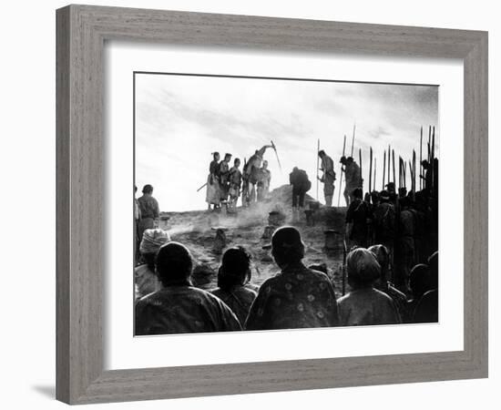 The Seven Samurai, (aka Shichinin No Samurai), 1954-null-Framed Photo