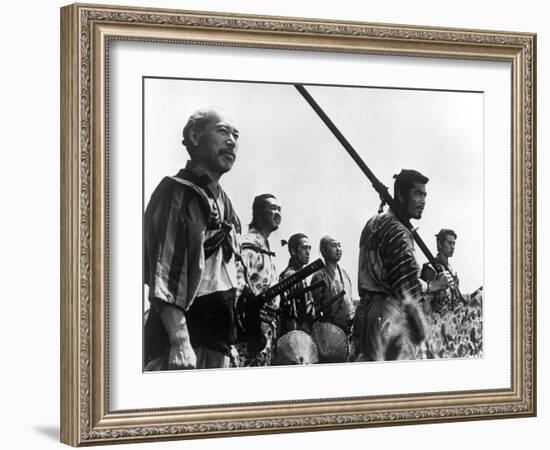 The Seven Samurai, (aka Shichinin No Samurai), 1954-null-Framed Photo