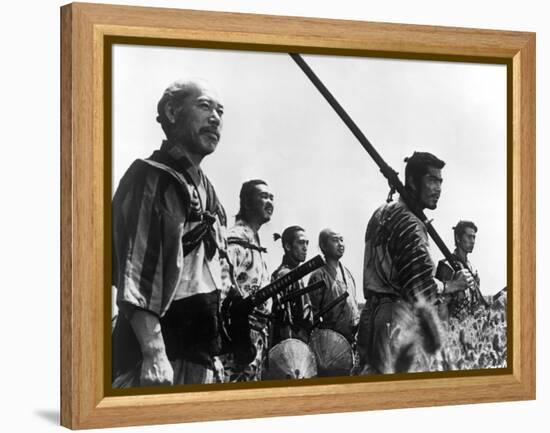 The Seven Samurai, (aka Shichinin No Samurai), 1954-null-Framed Stretched Canvas