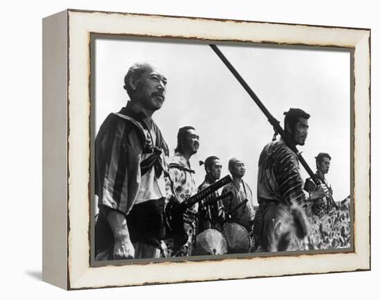 The Seven Samurai, (aka Shichinin No Samurai), 1954-null-Framed Stretched Canvas