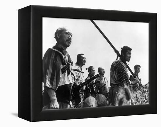 The Seven Samurai, (aka Shichinin No Samurai), 1954-null-Framed Stretched Canvas