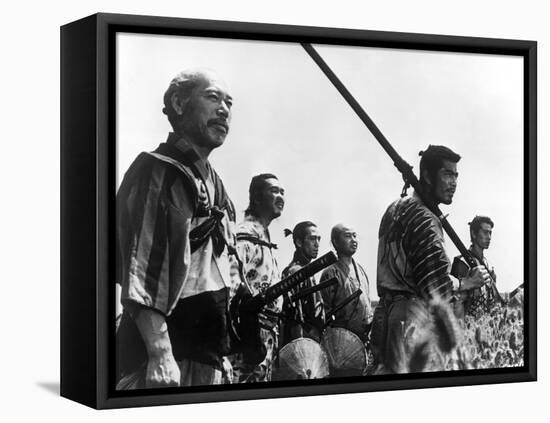 The Seven Samurai, (aka Shichinin No Samurai), 1954-null-Framed Stretched Canvas