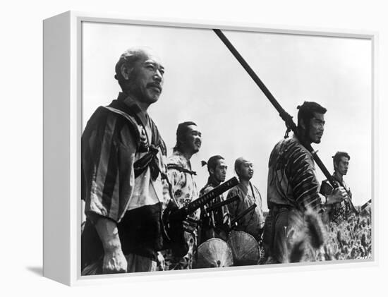 The Seven Samurai, (aka Shichinin No Samurai), 1954-null-Framed Stretched Canvas