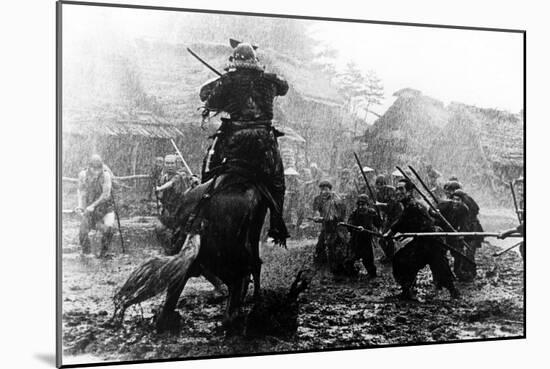 The Seven Samurai, (aka Shichinin No Samurai), 1954-null-Mounted Premium Photographic Print