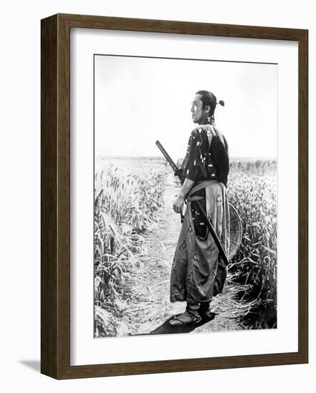 The Seven Samurai, (aka Shichinin No Samurai), Seiji Miyaguchi, 1954-null-Framed Photo