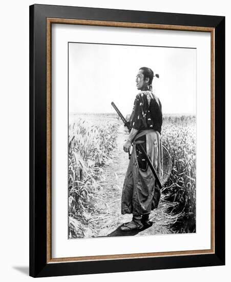 The Seven Samurai, (aka Shichinin No Samurai), Seiji Miyaguchi, 1954-null-Framed Photo