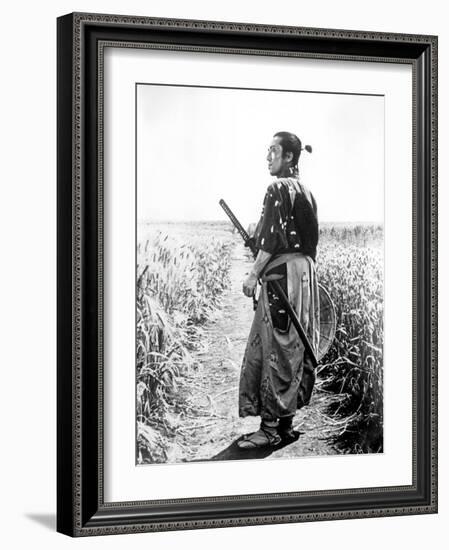The Seven Samurai, (aka Shichinin No Samurai), Seiji Miyaguchi, 1954-null-Framed Photo