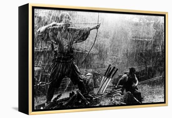 The Seven Samurai, (aka Shichinin No Samurai), Takashi Shimura, 1954-null-Framed Stretched Canvas