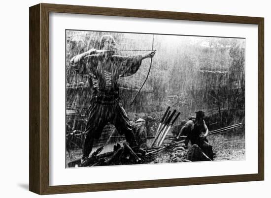 The Seven Samurai, (aka Shichinin No Samurai), Takashi Shimura, 1954-null-Framed Premium Photographic Print