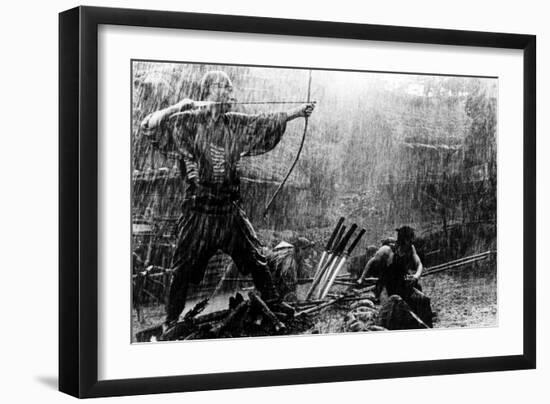 The Seven Samurai, (aka Shichinin No Samurai), Takashi Shimura, 1954-null-Framed Premium Photographic Print