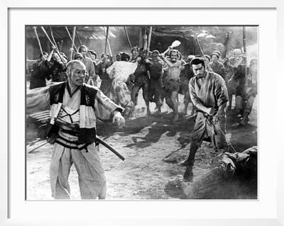 The Seven Samurai Aka Shichinin No Samurai Takashi Shimura Toshiro Mifune 1954 Photo Art Com