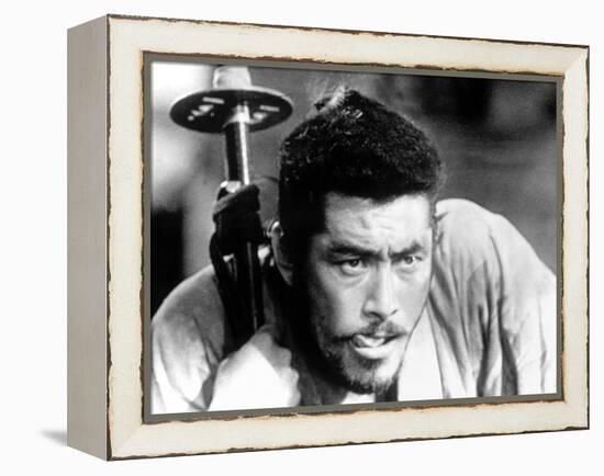 The Seven Samurai, (aka Shichinin No Samurai) Toshiro Mifune, 1954-null-Framed Stretched Canvas