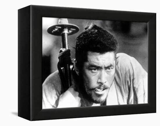 The Seven Samurai, (aka Shichinin No Samurai) Toshiro Mifune, 1954-null-Framed Stretched Canvas