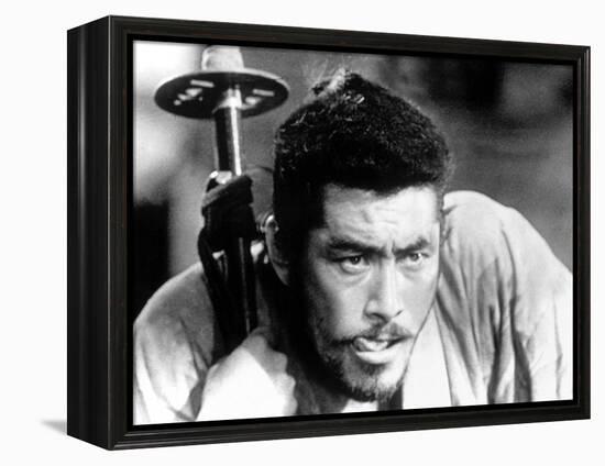 The Seven Samurai, (aka Shichinin No Samurai) Toshiro Mifune, 1954-null-Framed Stretched Canvas