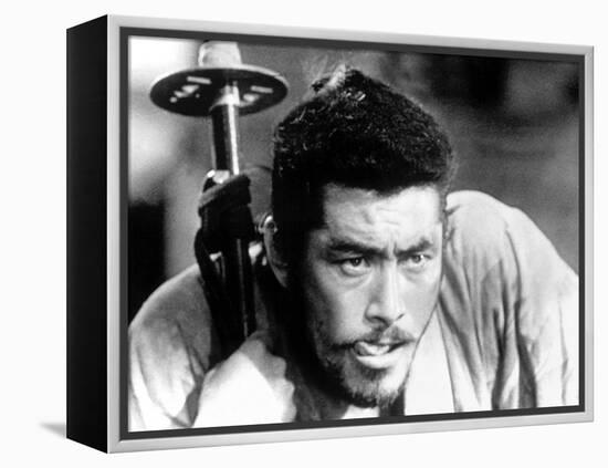 The Seven Samurai, (aka Shichinin No Samurai) Toshiro Mifune, 1954-null-Framed Stretched Canvas