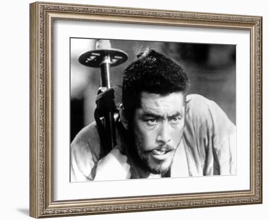 The Seven Samurai, (aka Shichinin No Samurai) Toshiro Mifune, 1954-null-Framed Photo