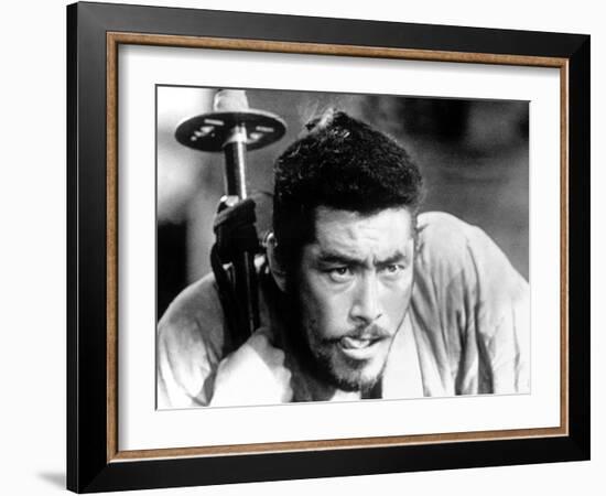 The Seven Samurai, (aka Shichinin No Samurai) Toshiro Mifune, 1954-null-Framed Photo