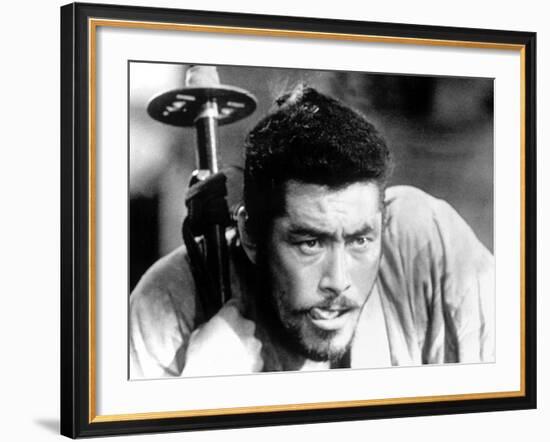 The Seven Samurai, (aka Shichinin No Samurai) Toshiro Mifune, 1954-null-Framed Photo