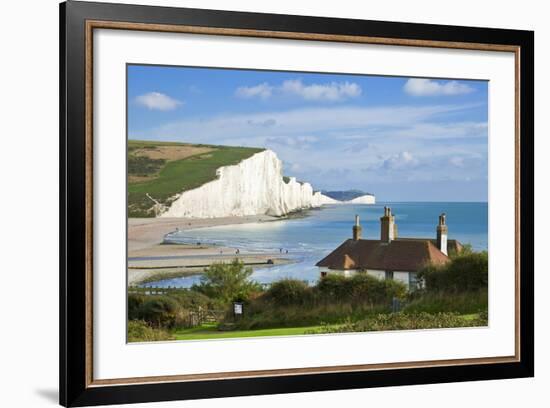 The Seven Sisters Cliffs-Neale Clark-Framed Photographic Print