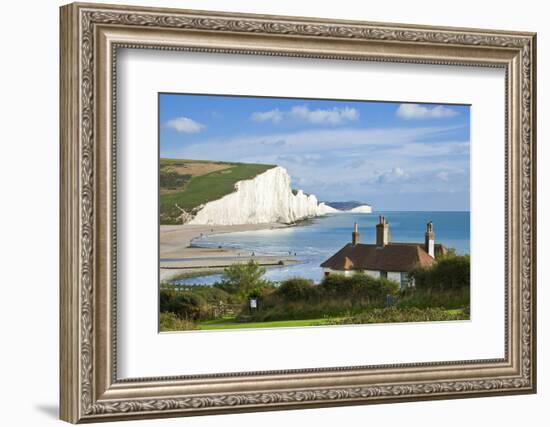 The Seven Sisters Cliffs-Neale Clark-Framed Photographic Print