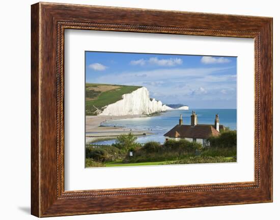 The Seven Sisters Cliffs-Neale Clark-Framed Photographic Print