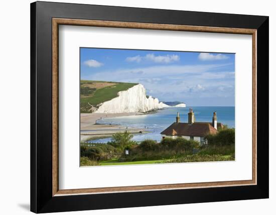 The Seven Sisters Cliffs-Neale Clark-Framed Photographic Print