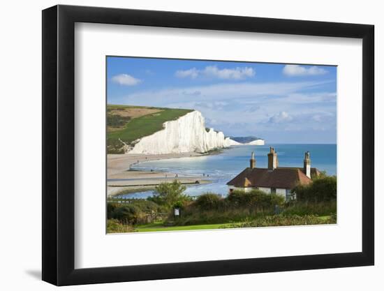 The Seven Sisters Cliffs-Neale Clark-Framed Photographic Print