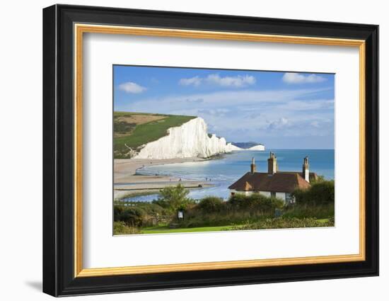 The Seven Sisters Cliffs-Neale Clark-Framed Photographic Print