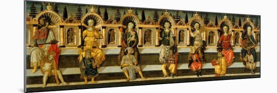 The Seven Virtues, C. 1467-1469-Antonfrancesco Guidi-Mounted Giclee Print