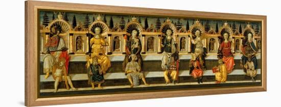 The Seven Virtues, C. 1467-1469-Antonfrancesco Guidi-Framed Premier Image Canvas