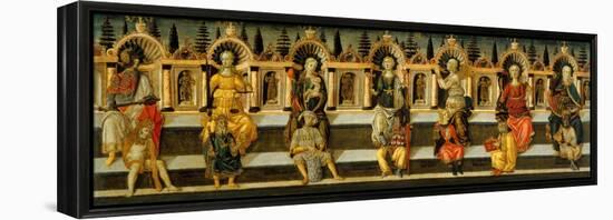 The Seven Virtues, C. 1467-1469-Antonfrancesco Guidi-Framed Premier Image Canvas