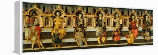 The Seven Virtues, C. 1467-1469-Antonfrancesco Guidi-Framed Premier Image Canvas