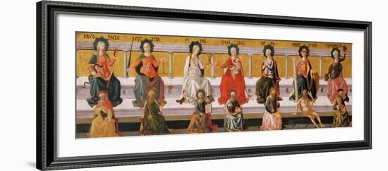 The Seven Virtues-Francesco Di Stefano Pesellino-Framed Giclee Print