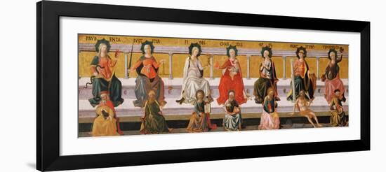 The Seven Virtues-Francesco Di Stefano Pesellino-Framed Giclee Print