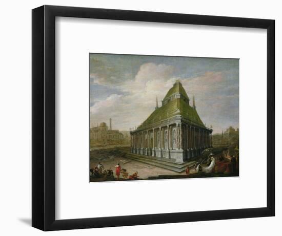 The Seven Wonders of the World: the Mausoleum at Halicarnassus-Wilhelm van Ehrenberg-Framed Premium Giclee Print