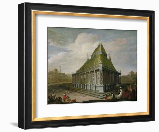 The Seven Wonders of the World: the Mausoleum at Halicarnassus-Wilhelm van Ehrenberg-Framed Giclee Print