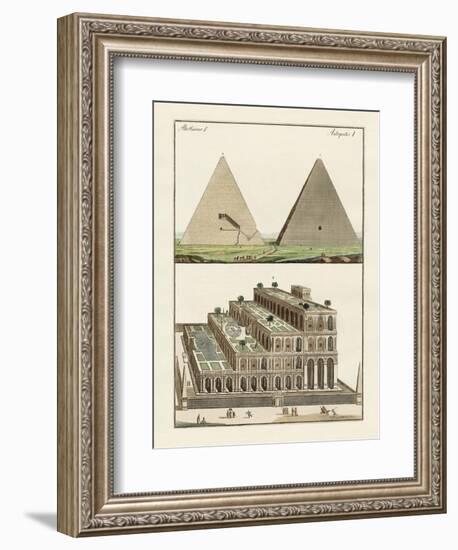 The Seven Wonders of the World-null-Framed Giclee Print