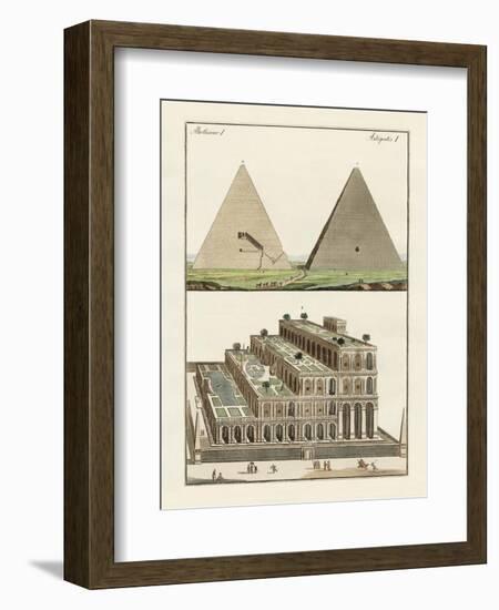 The Seven Wonders of the World-null-Framed Giclee Print