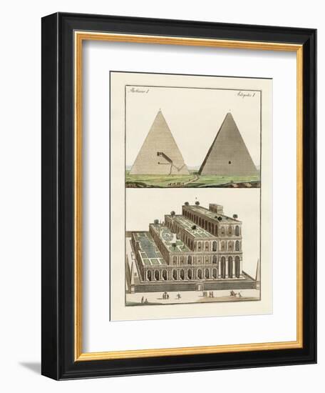 The Seven Wonders of the World-null-Framed Giclee Print