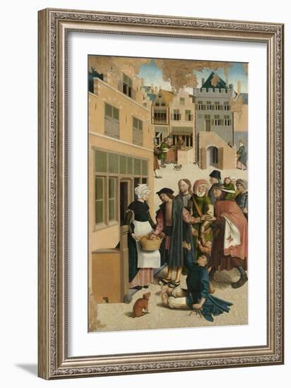 The Seven Works of Mercy, 1504-null-Framed Giclee Print