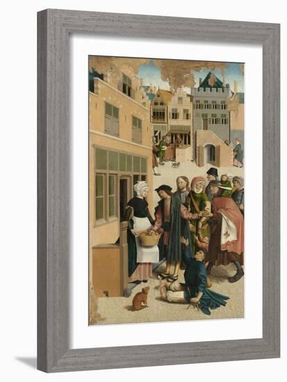 The Seven Works of Mercy, 1504-null-Framed Giclee Print