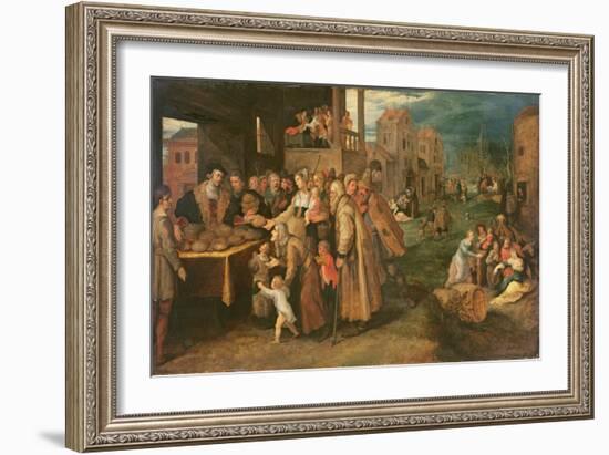 The Seven Works of Mercy, C.1606-16-Frans II Francken the Younger-Framed Giclee Print