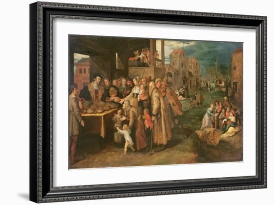 The Seven Works of Mercy, C.1606-16-Frans II Francken the Younger-Framed Giclee Print