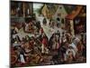 The Seven Works of Mercy-Pieter Brueghel the Younger-Mounted Giclee Print